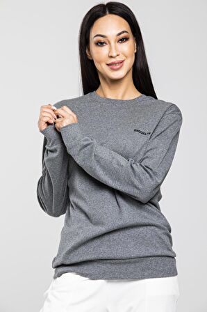 SPR21K18 Kadın Bisiklet Yaka Sweatshirt