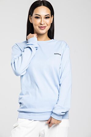 SPR21K18 Kadın Bisiklet Yaka Sweatshirt