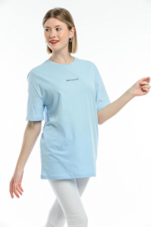 SPR21YK27 Oversize Brookyln Baskıl Tshırt