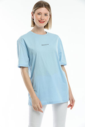 SPR21YK27 Oversize Brookyln Baskıl Tshırt