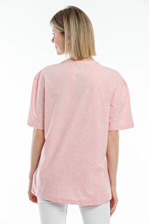 SPR21YK27 Oversize Brookyln Baskıl Tshırt