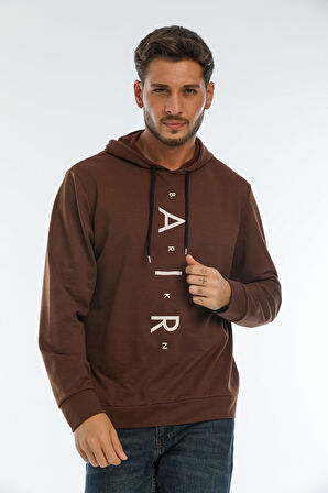 SPR22SW162 Kapşonlu Air Baskılı Sweat