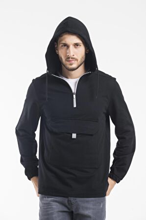 SPR 20K52 Erkek Yarım Fermuarlı Sweat