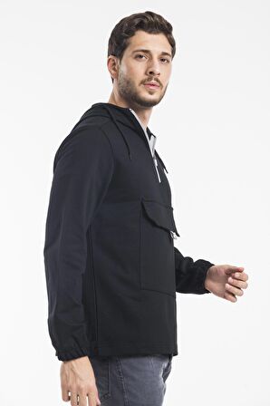 SPR 20K52 Erkek Yarım Fermuarlı Sweat