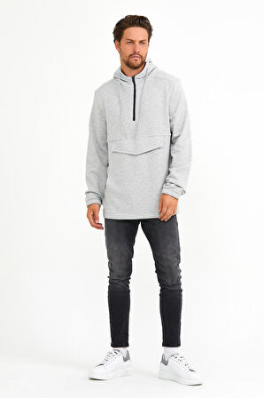 SPR22SW171 Yarım Ferm.Kargo Cepli Sweat