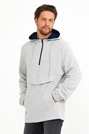 SPR22SW171 Yarım Ferm.Kargo Cepli Sweat