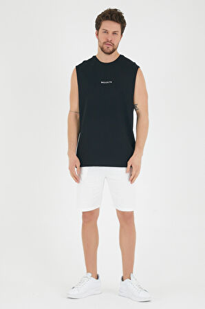 spr22ts122 Bisiklet Yaka Brooklyn Nakışlı Tshırt