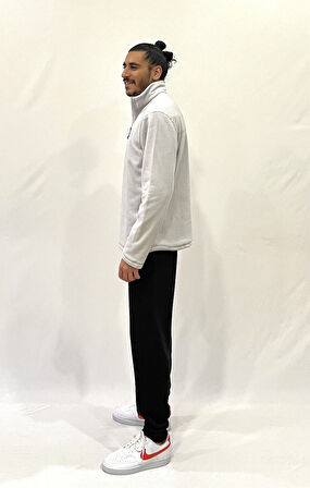 Süperlife Erkek Rahat Kalıp Softech Polar Yarım Fermuarlı Sweatshırt spr24pw20