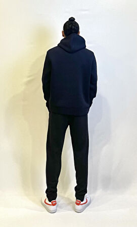 Süperlife Erkek Kapşonlu Rahat Kalıp İçi Polarlı 3 iplik Californıa West Baskılı Swetashırt spr24sw08