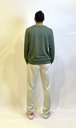 Süperlife Erkek Bisiklet Yaka Regular Fit Brooklyn Baskılı İnce Sweatshirt SPR22SW132
