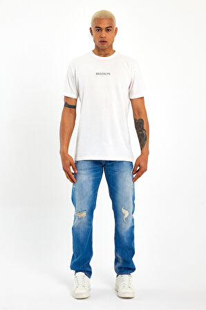 Süperlife Erkek Bisiklet Yaka Standart &Regular Fit SPR21Y27