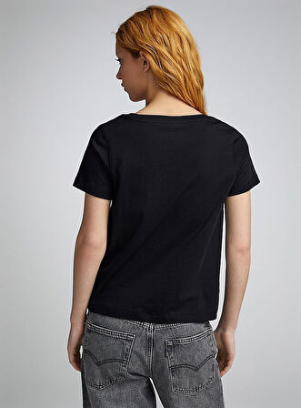 Kadın V Yaka Tshirt SPR24TSK45