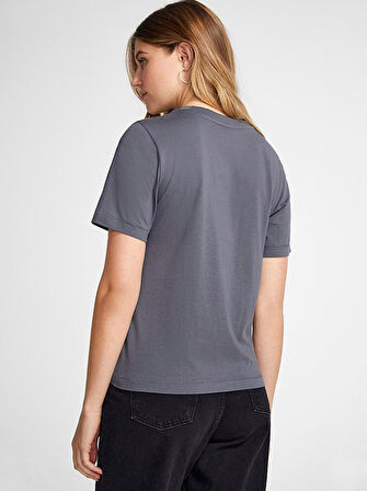 Kadın Bisiklet Yaka Tshirt SPR24TSK46