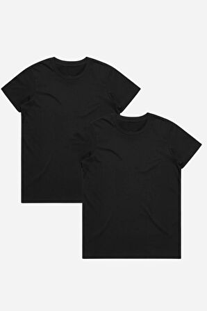 Kadın Bisiklet Yaka Regular Tshırt SPR24TSK46-02