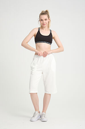 Kadın Kısa Kapri Şort SPR24KS64