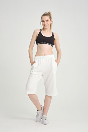 Kadın Kısa Kapri Şort SPR24KS64