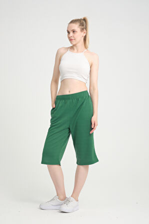 Kadın Kısa Kapri Şort SPR24KS64