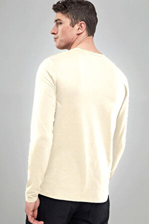 Erkek Bisiklet yaka Uzun kollu Tshırt SPR24TS41