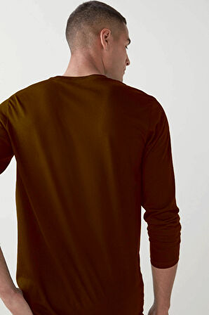 Süperlife Erkek Uzun Kollu California Baskılı Baskılı Tshırt SPR25TS38