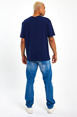 Süperlife Erkek Bisiklet Yaka Willams.Brooklyn Baskılı Tshirt SPR25TS31