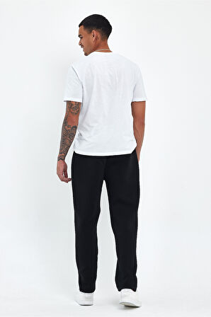 Süperlife Erkek İçi Polarlı 3 iplik Kalın B.Brooklyn Baskılı Eşofman Altı SPR25EA96