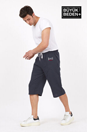 Süperlife Erkek Büyük Beden N.Brooklyn Baskılı Standart &Regular Kalıp Şort SPR25BSR089