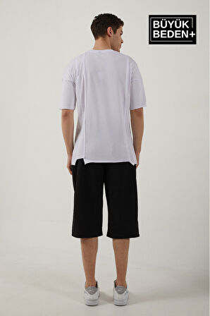 Süperlife Erkek Büyük Beden N.Brooklyn Baskılı Standart &Regular Kalıp Şort SPR25BSR089