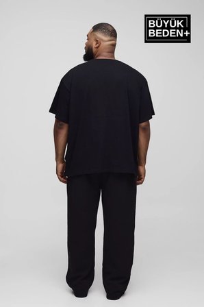 Süperlife Erkek Büyük Beden California 1974 Baskılı 3xl-6xl Bisiklet Yaka Tshırt SPR26TBS510-02