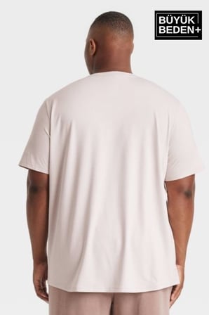 Süperlife Erkek Büyük Beden California 1974 Baskılı 3xl-6xl Bisiklet Yaka Tshırt SPR26TBS510-02