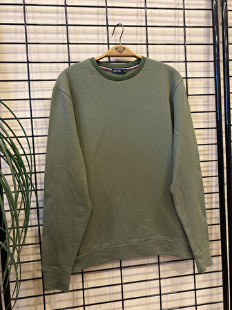 Süperlife Erkek Bisiklet Yaka Regular Fit İnce Sweatshirt SPR 20K30