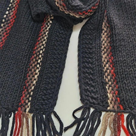 Örgü kaşkol, Atkı, Uniseks örgü Atkı , Dokuma Örgü, Tasarım, Hediyelik, MOli Tasarım