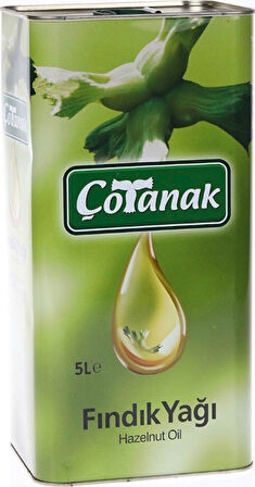 Çotanak Fındık Yağı Teneke 2 x 5 L