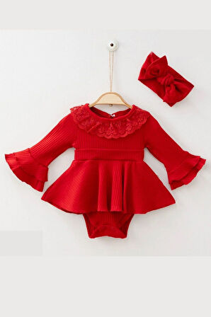 Violetta Kaşkorse Bodysuit Elbise Set