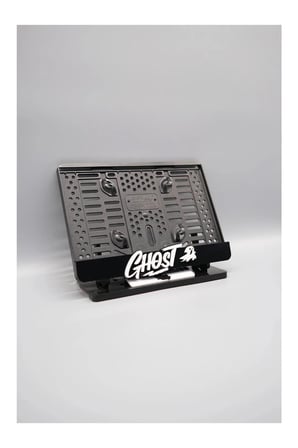 Ghost 3D Kabartmalı Pleksi Motor Plakalık