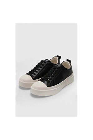 mia Kadın sıyah sneaker ayakkabı 1212300038