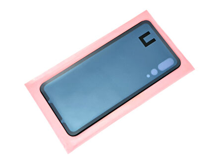 Tkgz Huawei Uyumlu P20 PRO Arka Kapak (CAM) MAVİ
