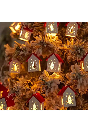 Ev Peri Işıkları Yeni Yıl Noel Yılbaşı Işıkları