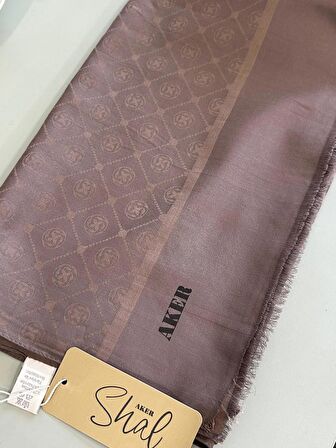 Kahverengi Cotton Pamuk şal 931