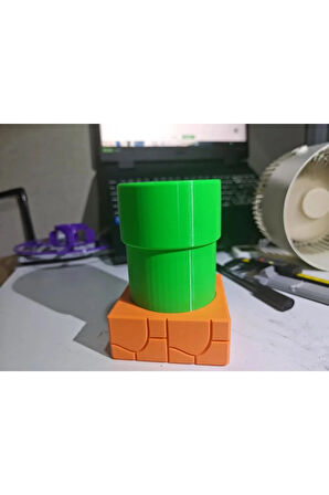 Süper Mario Boru Kalemlik – Masanda Macera Başlasın! (kalemler yok)