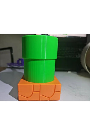 Süper Mario Boru Kalemlik – Masanda Macera Başlasın! (kalemler yok)