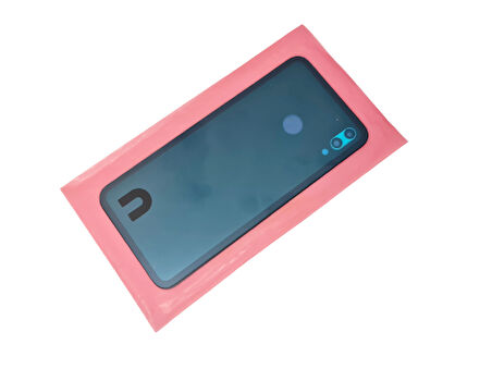 Huawei Uyumlu P20 Lite Arka Pil batarya Kapağı + PİL (CAM KAMERA LENSİ) SİYAH