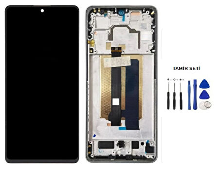 Tkgz Xiaomi Poco X6 PRO Lcd Ekran Dokunmatik SERVİCE PACK - FULL ÇITALI + TAMİR SETİ
