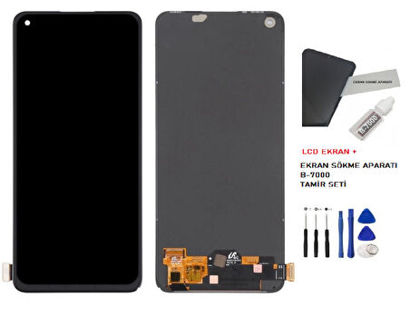 Tkgz Oppo Realme 10 Lcd Ekran Dokunmatik SERVİCE PACK + B-7000 + TAMİR SETİ