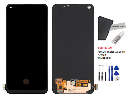 Tkgz Oppo A74 (4G) Lcd Ekran Dokunmatik SERVİCE PACK + B-7000 + TAMİR SETİ