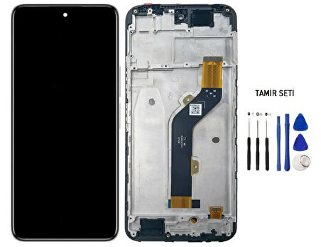 Tkgz Tecno Spark 7T Lcd Ekran Dokunmatik SERVİCE PACK - FULL ÇITALI + TAMİR SETİ