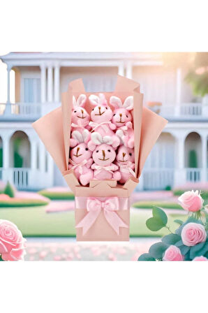 Tavşan Buketi Pembe