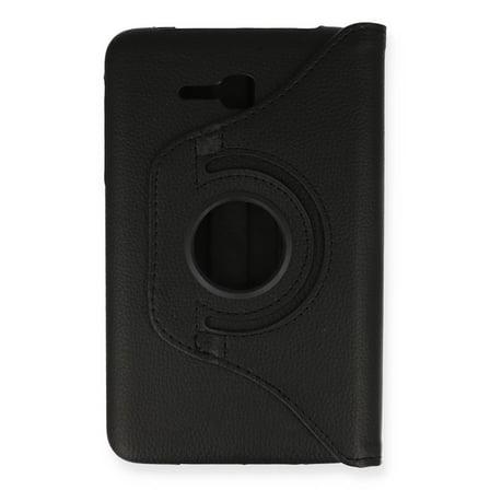 Samsung Galaxy T110 / T113 Tab 3 Lite 7 Kılıf 360 Tablet Deri Kılıf - Siyah iegxx