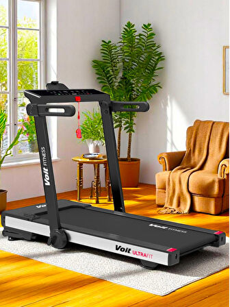 Voit Ultra Fit Otomatik Eğimli Kurulum Gerektirmeyen Katlanabilen Uygulama Destekli Koşu Bandı 120KG Kapasiteli