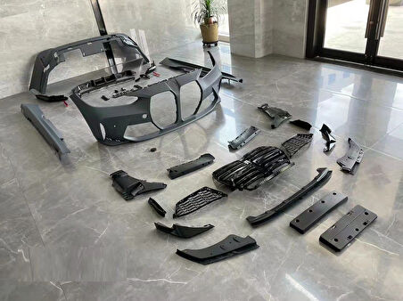 G22 (20-21) Uyumlu M4 Body Kit (Tampon Seti - Marşpiyel - Panjur) 2 Kapı