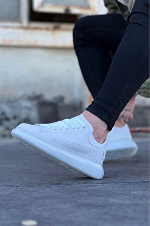 Wagoon Wg095 Beyaz Erkek Casual Ayakkabı Erkek Günlük Ayakkabı